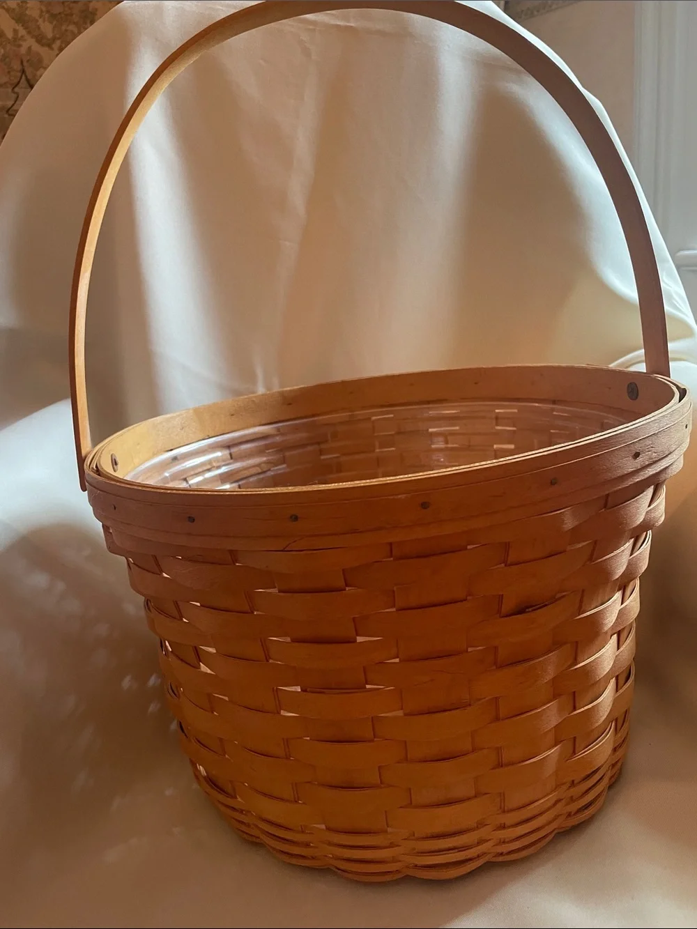 Longaberger Large Fruit Basket with Protector